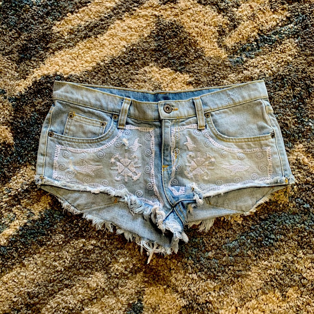 LF carmar denim shorts